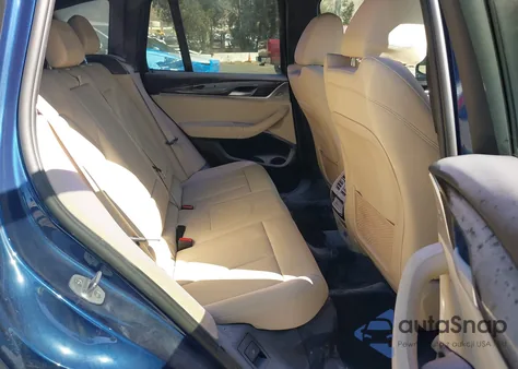 2021 BMW X3 xDrive30I z USA, uszkodzony, nr VIN 5UXTY5C08M9E04858